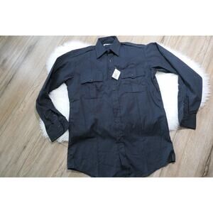 NWT Horace Small NEW GENERATION Stretch Shirt Size 15.5" 34 Uniform HS1112